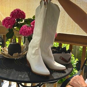 White Cowgirl Boots